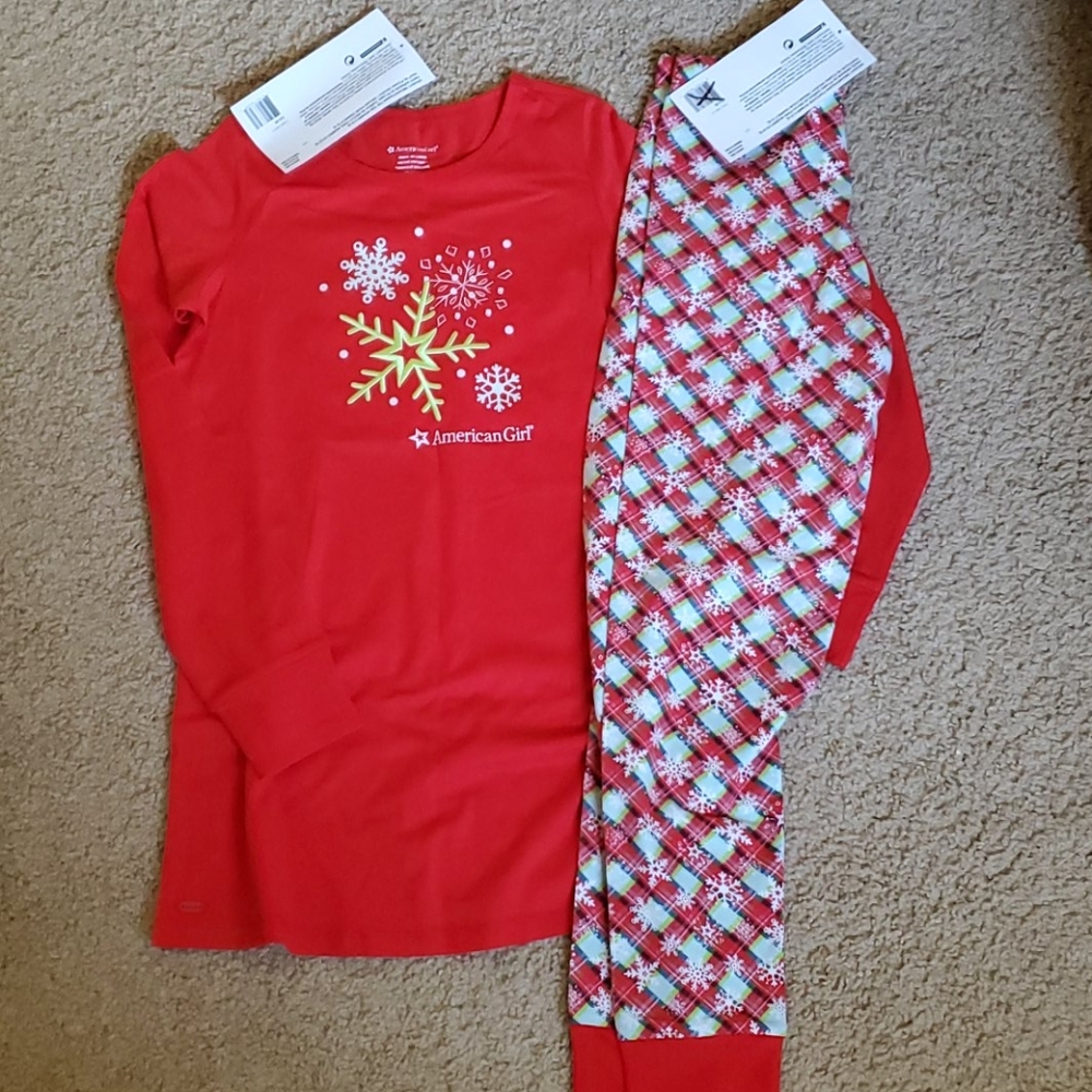 American Girl womens pjs small